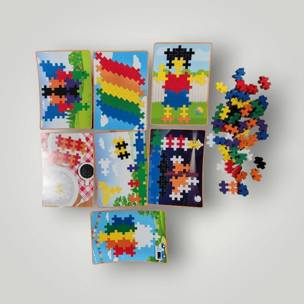 Plus Plus Big Picture Puzzles Basic prek education stem toys